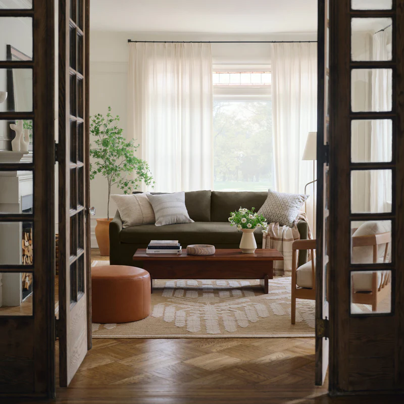 HAND-KNOTTED AREA RUG