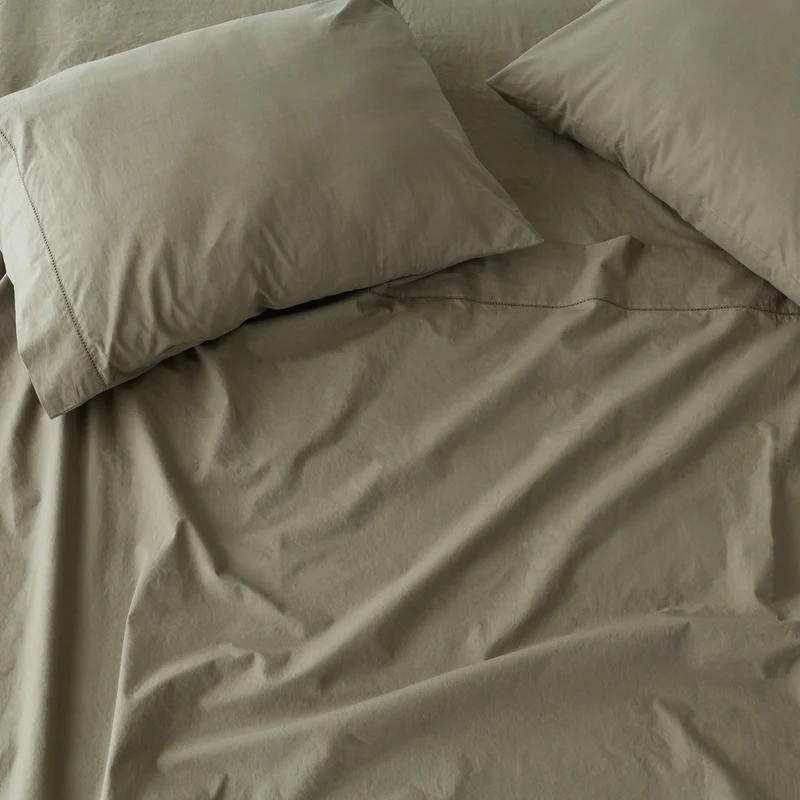 ORGANIC COTTON PERCALE SHEET SET